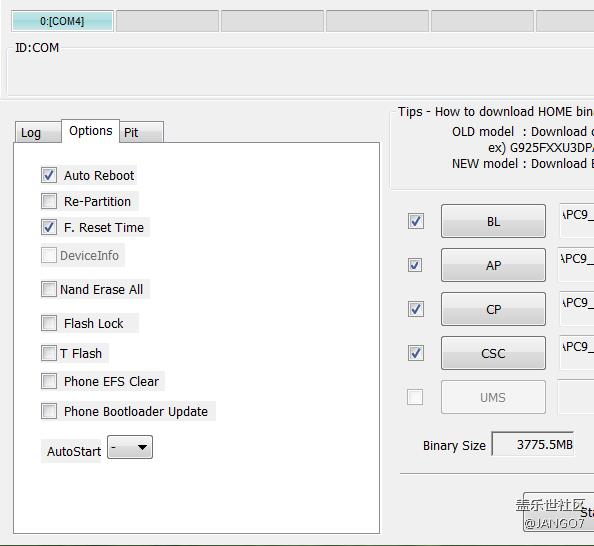 三星 S7Edge Odin 刷机教程 + 官方固件下载